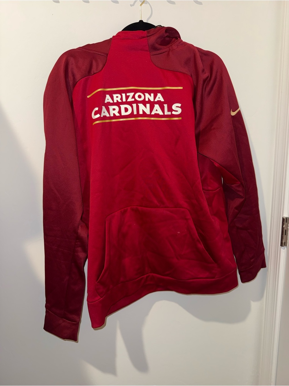 Arizona Cardinals Men's Red Pullover Team Hoodie